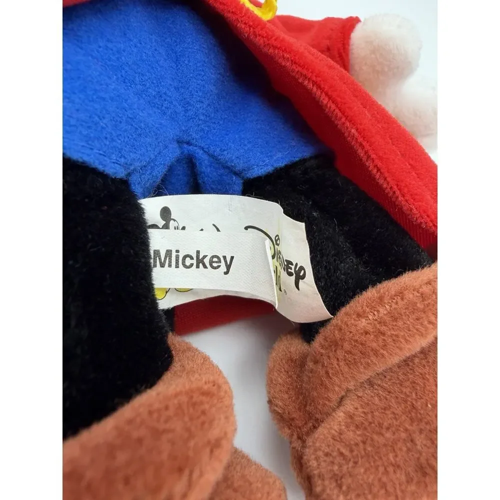 Walt Disney World Mickey Mouse Plush Wizard Fantasia Sorcerer Stuffed Animal Toy